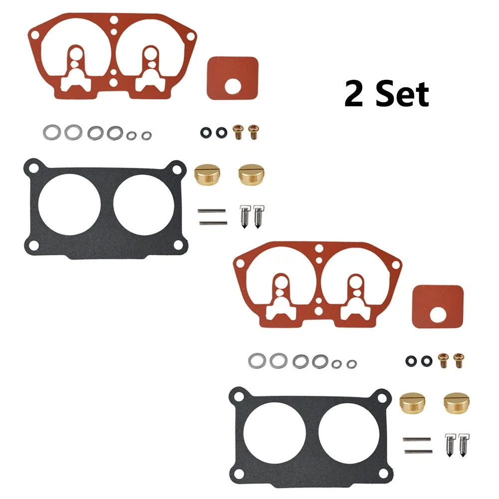 2X Carburetor Carb Kit 6E5-W0093-06-00 for Yamaha Outboard V-4 (N/A)