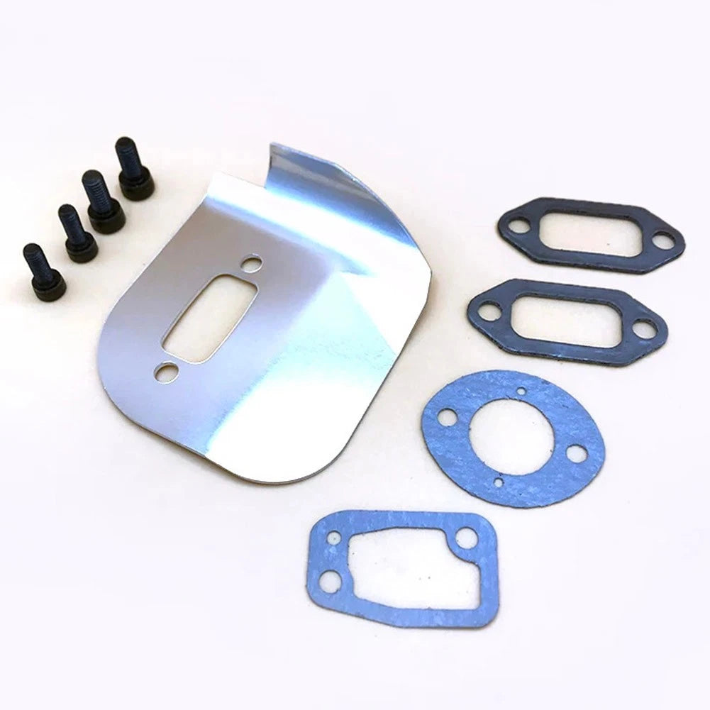Exhaust Deflector Replacement Kit with Screws for 61 268 (Chainsaw)