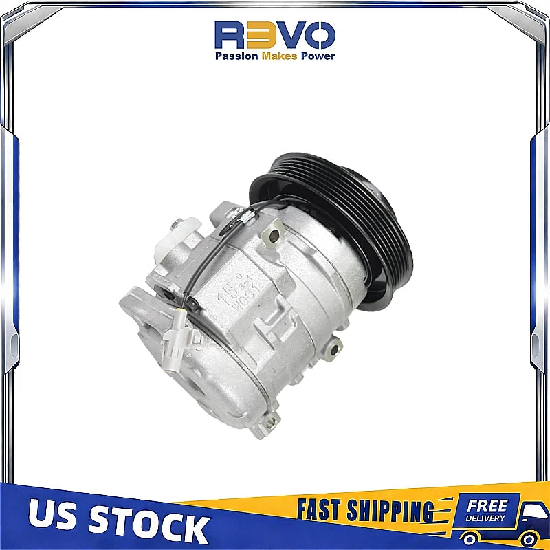 AC Air Compressor & Clutch for Toyota Corolla Matrix (2003–2008) 8832002120