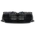 Front Upper Grille for Ram 1500 (2019–2022) 6BT01TRMA Glossy Black Plastic