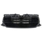 Front Upper Grille for Ram 1500 (2019–2022) 6BT01TRMA Glossy Black Plastic