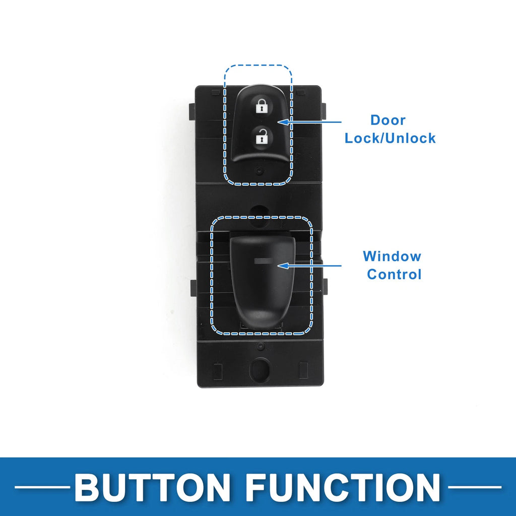 Front Side Power Window Switch for Nissan Altima Pathfinder (2002–2012) No. 254113TA1A