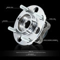 Wheel Bearing & Hub for Nissan Versa (2007–2011)
