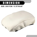 Center Console Seat Armrest Cover for Ford Fusion (2013–2019) Neoprene Beige