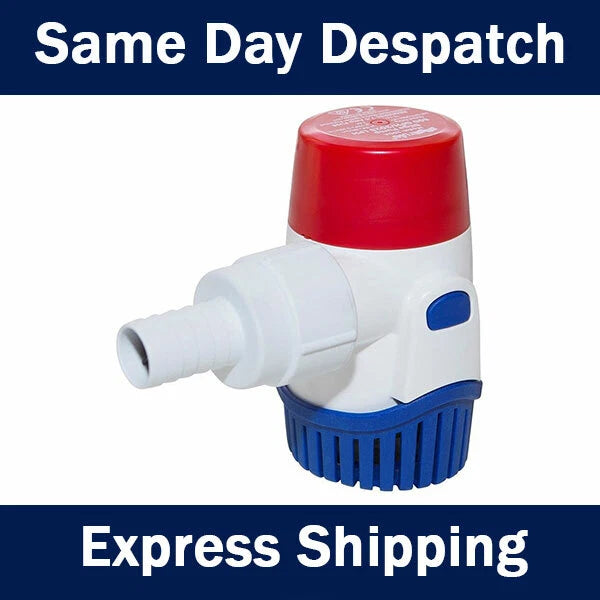 Bilge Pump 800 GPH for Boating RWB804 (Model 20DA-24)
