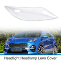 Headlight Lens Cover for Kia Sportage (2009–2014) PC Clear