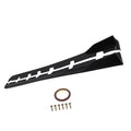 ABS Side Skirt Extension Body Covers for Lexus IS (2014–2020) Matte Black