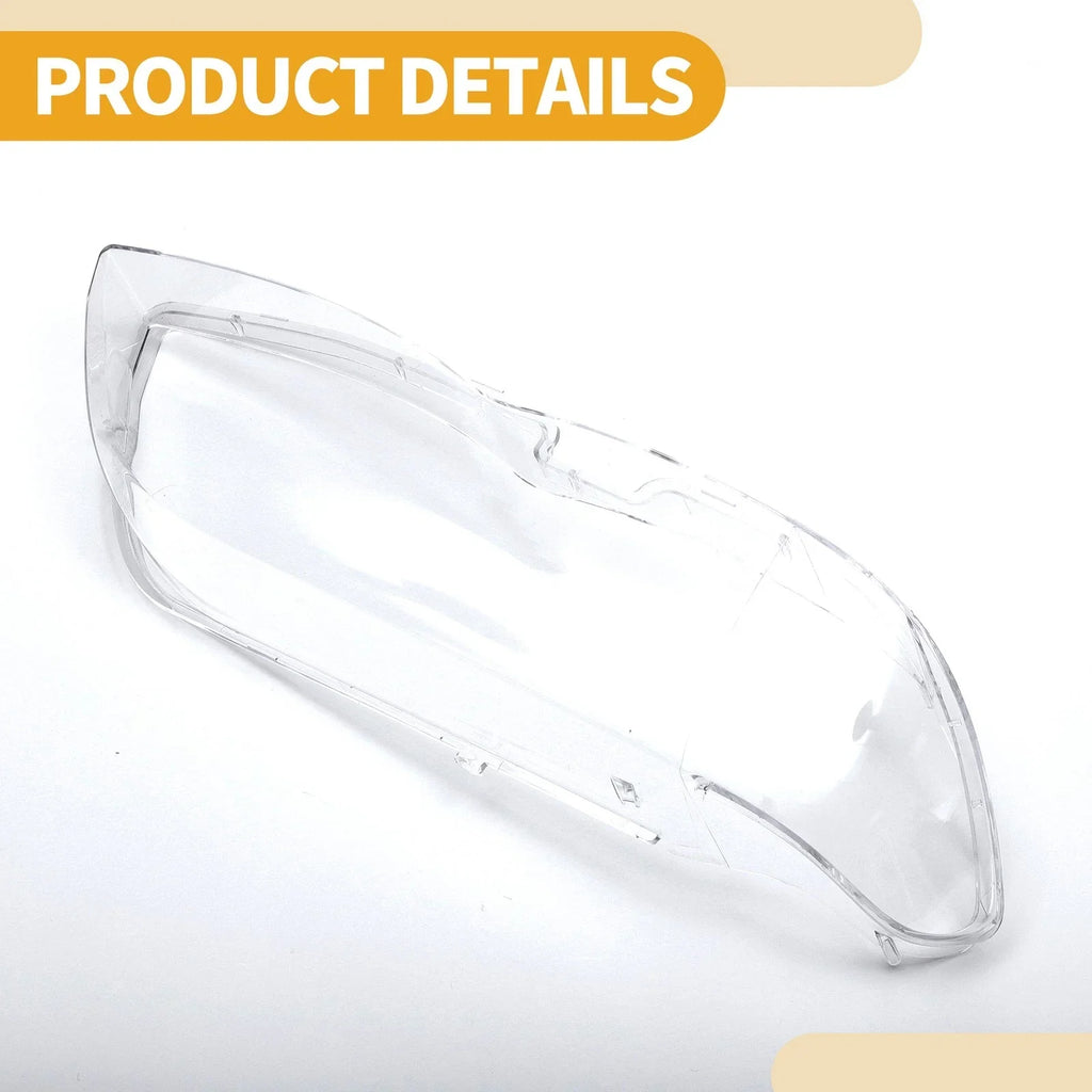 1 x Front Right Headlight Lens Cover Clear for BMW X5 (2004 - 2006)