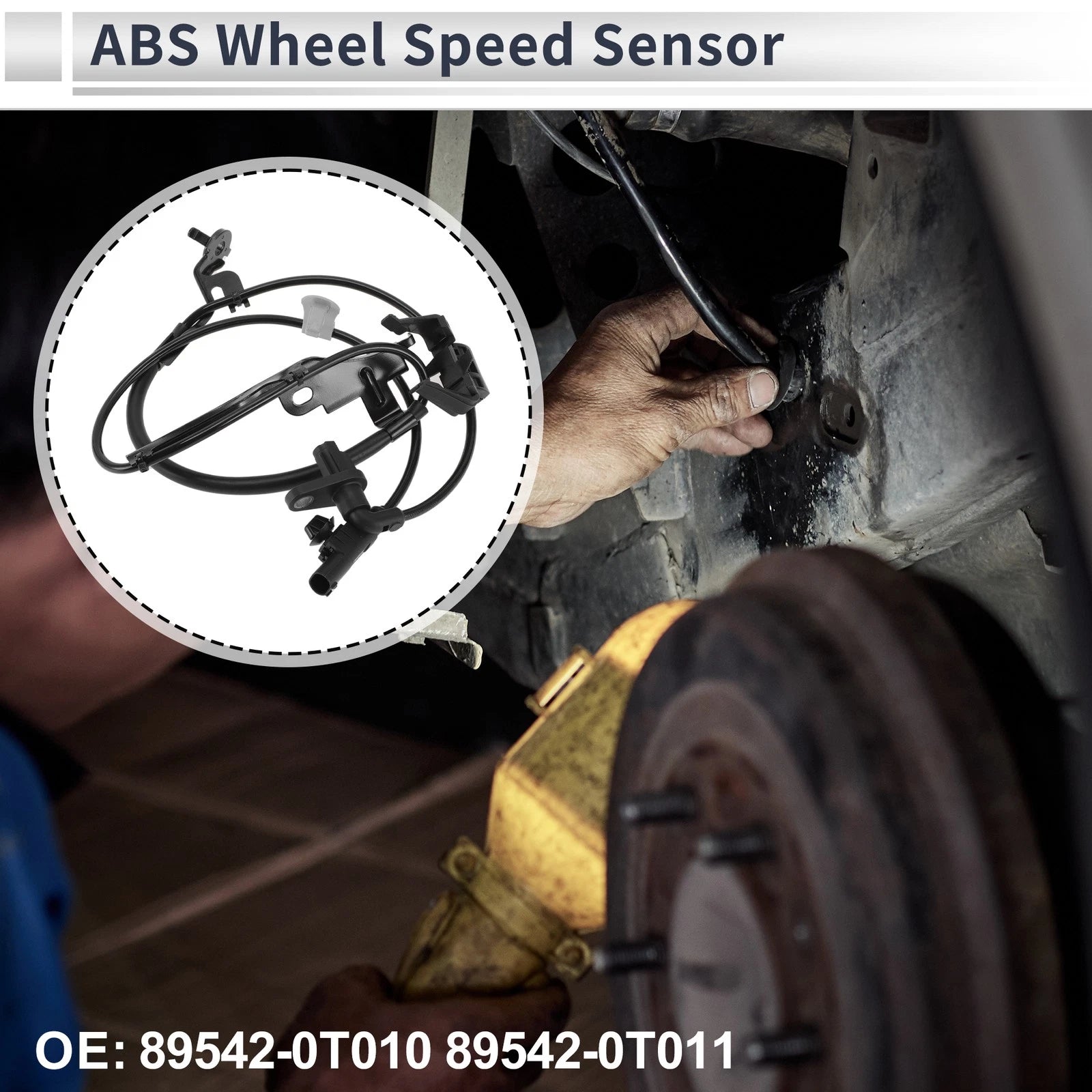ABS Wheel Speed Sensor No. 89542-0T010 for Toyota Venza (2009–2015)