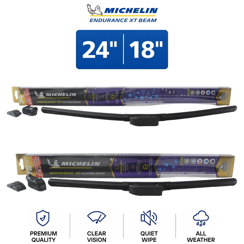 Set of 2 Wiper Blades for Lexus IS300 (2016–2025) - 24"/18"