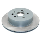 Set of 2 Rear Rotors & Akebono ProACT Ceramic Brake Pads for IS250 IS350 (2006–2015)