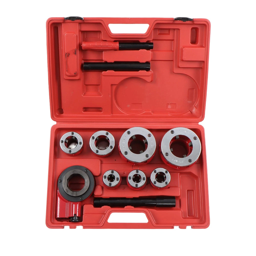 Pipe Threader Set for Multiple Sizes (3/8" to 2")