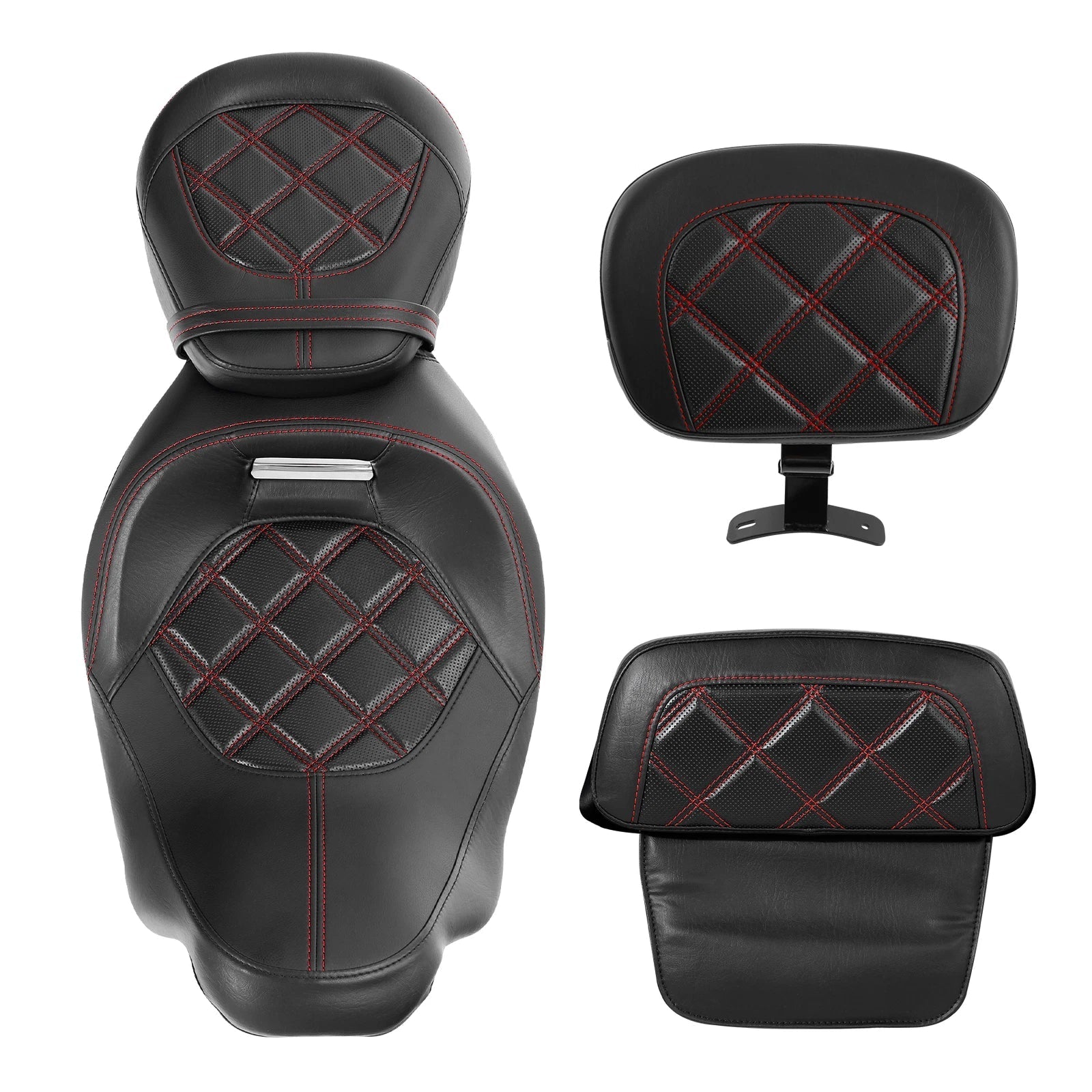 Driver & Passenger Seats Backrest for Harley Street Glide (2014-2023)