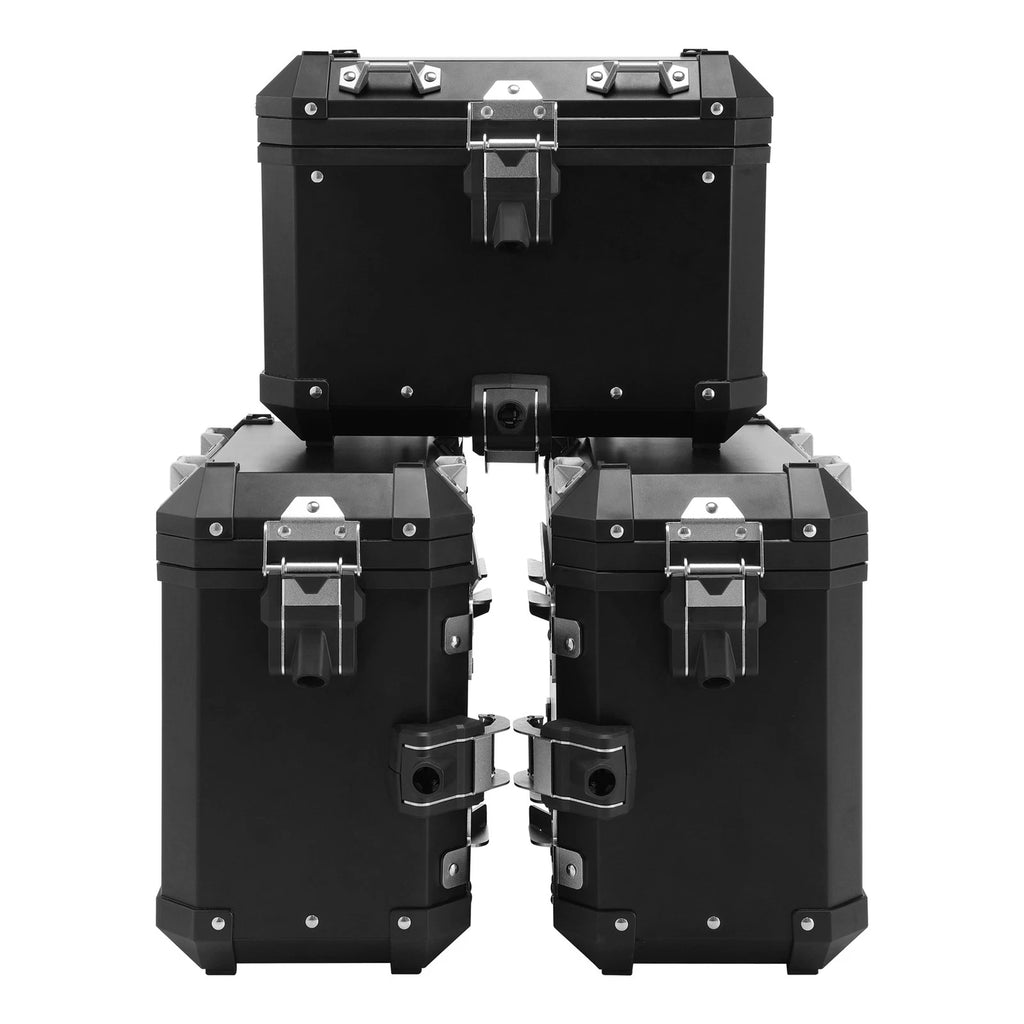 Tail Box Case Pannier Bags for BMW R1300GS (2023–2025) Black