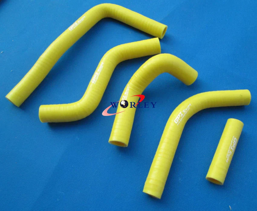 Silicone Radiator Hose for Suzuki RMZ450 (2008-2014) - Yellow