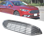 Front Grille Bumper Upper for Ford Fusion (2017â2018) Chrome Mesh