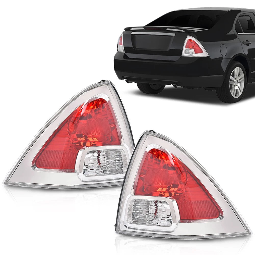 Chrome Tail Light Pair for Ford Fusion (2006–2009)