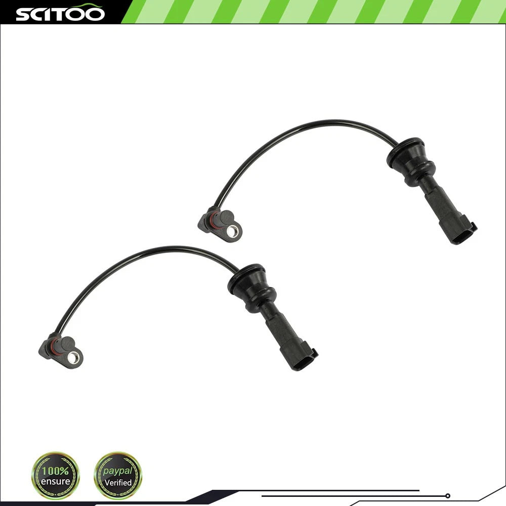 Pair of Rear ABS Wheel Speed Sensors for Chevrolet Equinox (2010–2015)