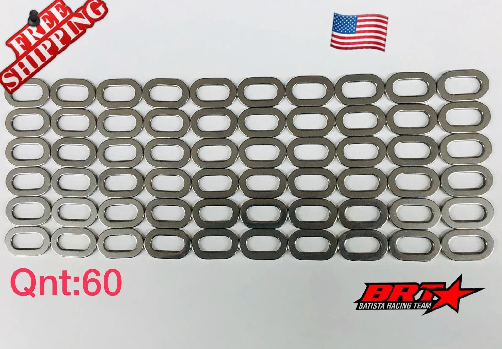 Hull Washer Kit for SeaDoo Spark/Trixx (60 Marine Grade Stainless Steel) 291003880