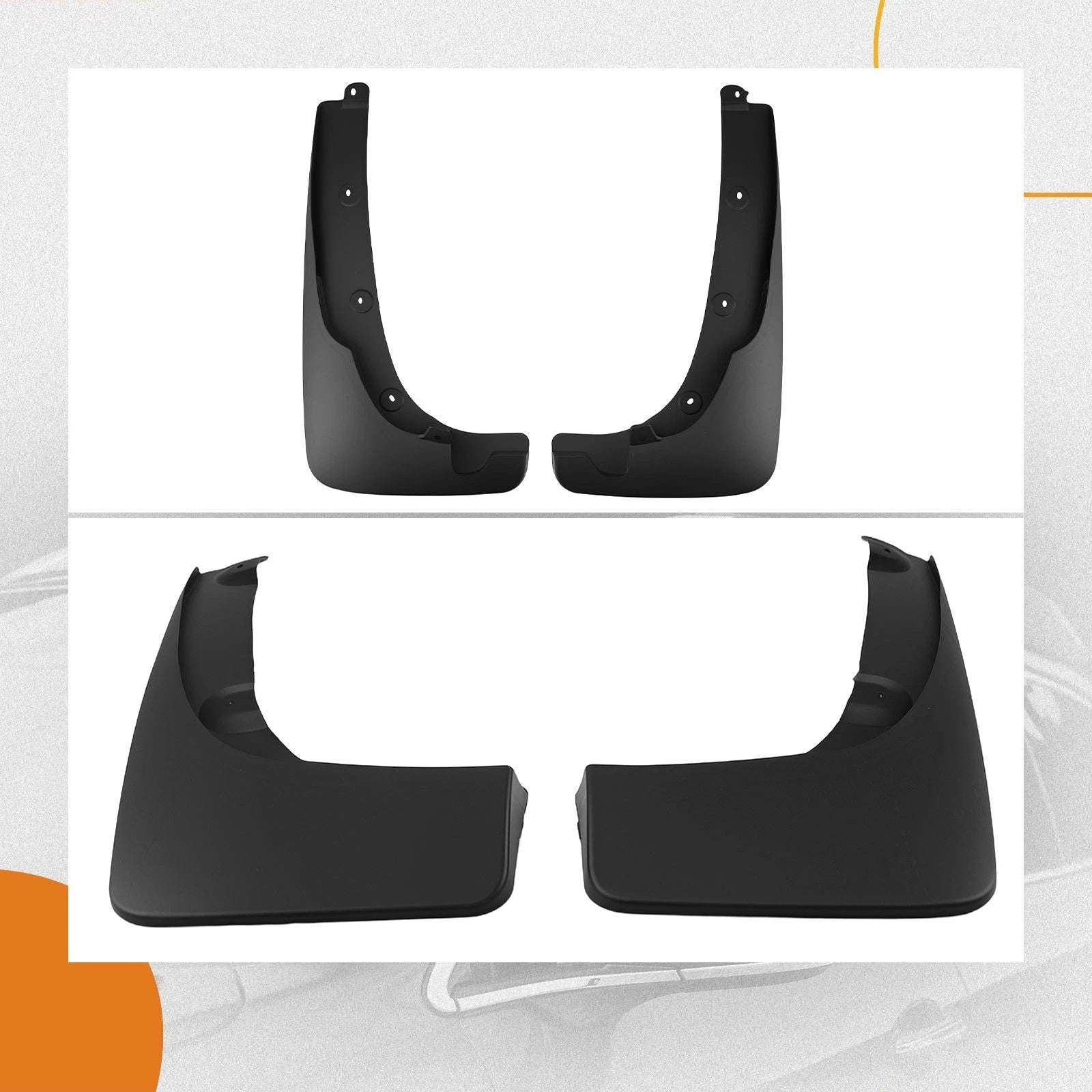 Mudguards Fender Mud Flaps Set for Toyota RAV4 XA20 (2001–2005)