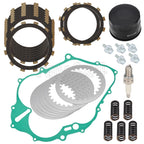 Clutch Friction Plates Kit & Cover Gasket for Yamaha Raptor 660R (2001–2005)