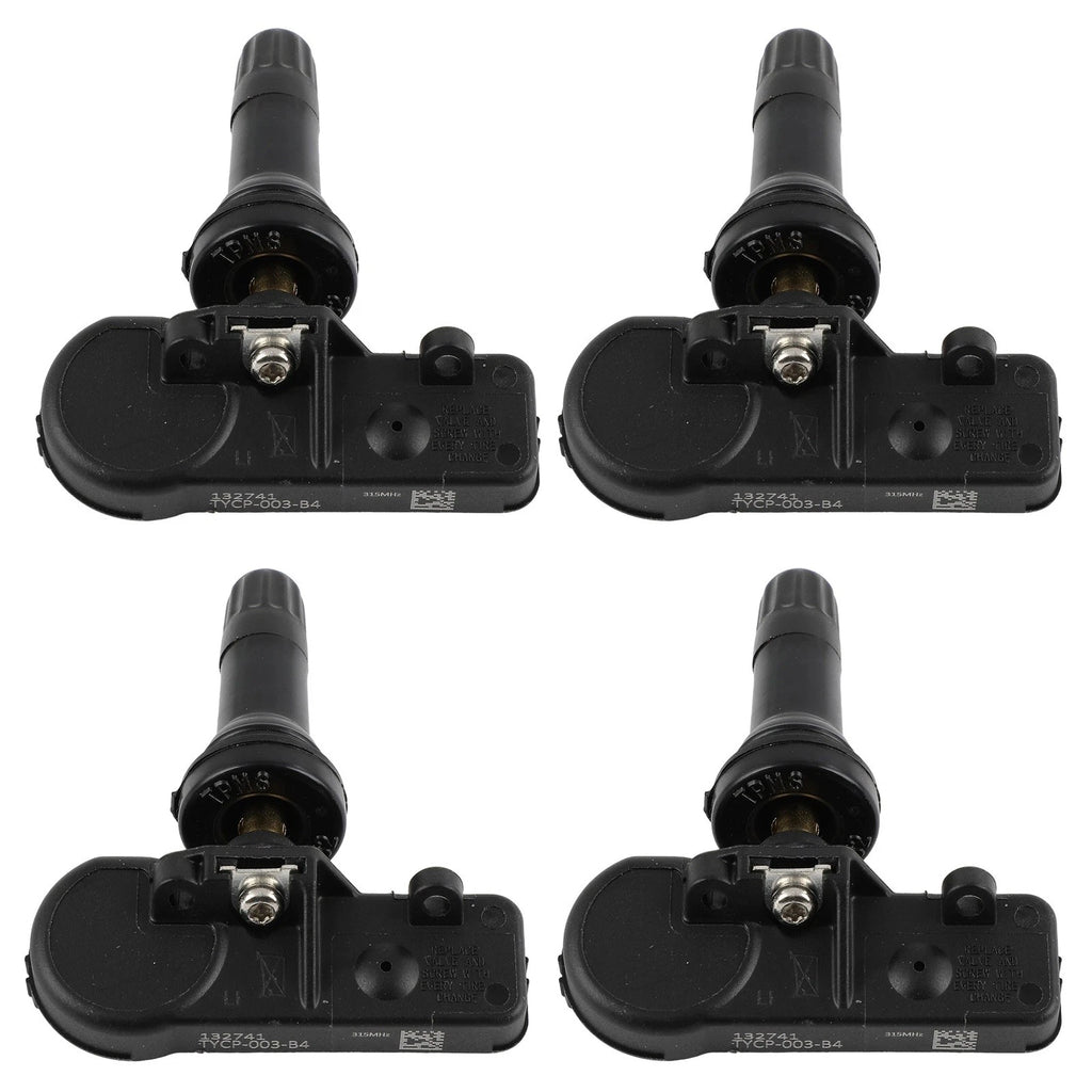 Set of 4 TPMS Tire Air Pressure Sensors for Subaru WRX (2015–2021) 28103SA001 28103AJ00A