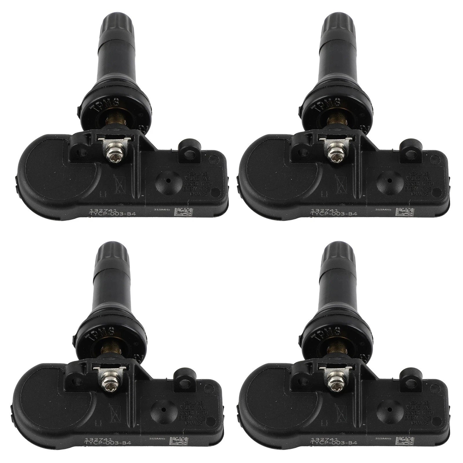 Set of 4 TPMS Tire Air Pressure Sensors for Subaru WRX (2015–2021) 28103SA001 28103AJ00A
