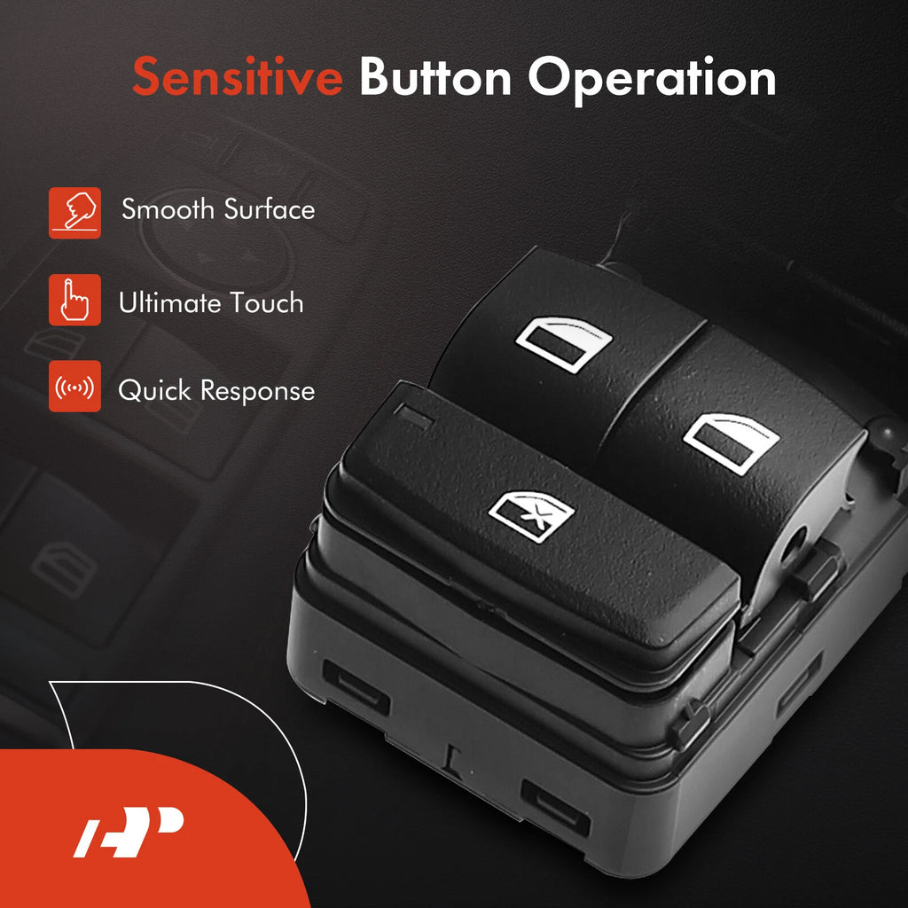 Power Window Switch for BMW 528i 530i 535i 540i 535d X3 M5 (2000–2006)