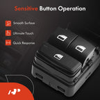 Power Window Switch for BMW 528i 530i 535i 540i 535d X3 M5 (2000–2006)