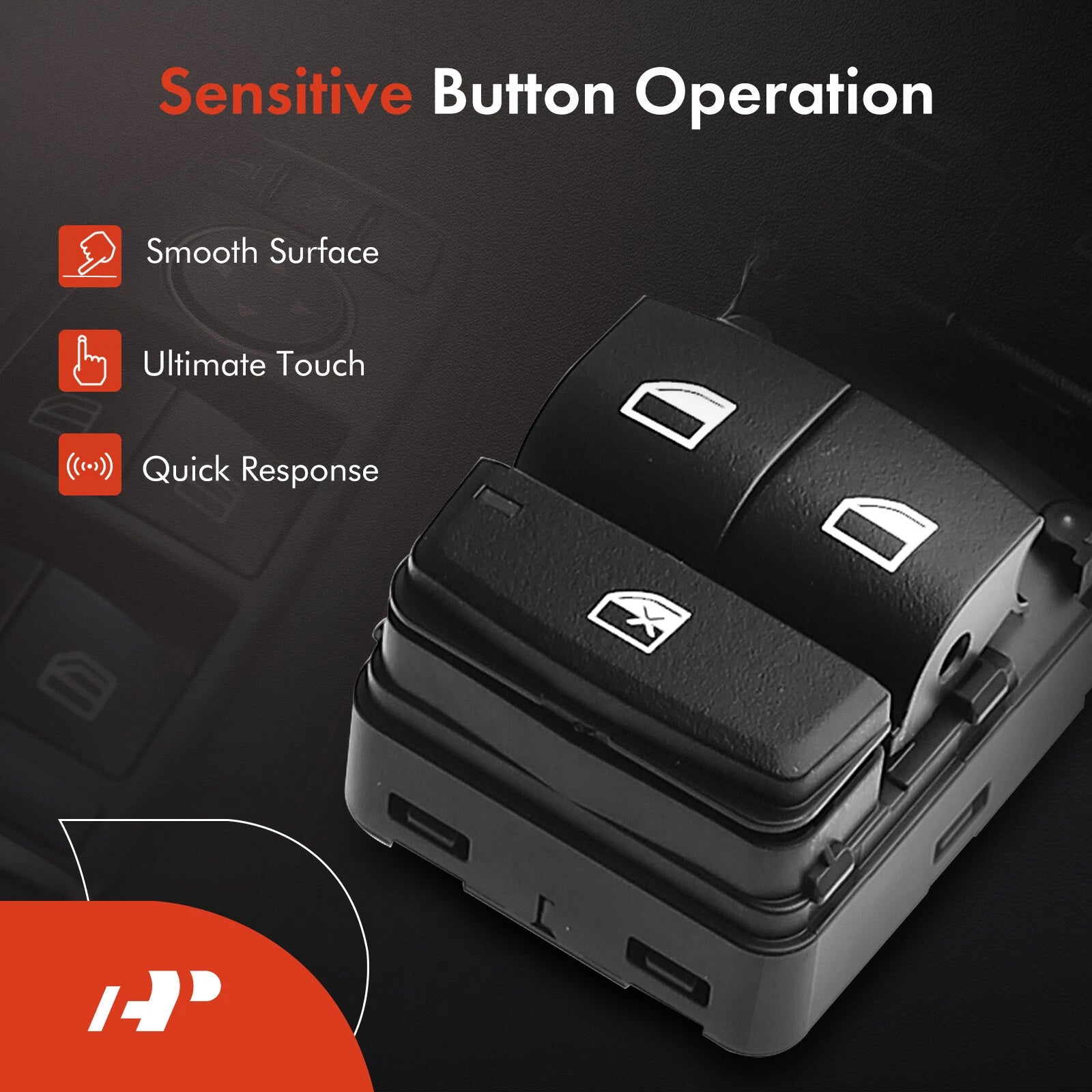 Power Window Switch for BMW 528i 530i 535i 540i 535d X3 M5 (2000–2006)