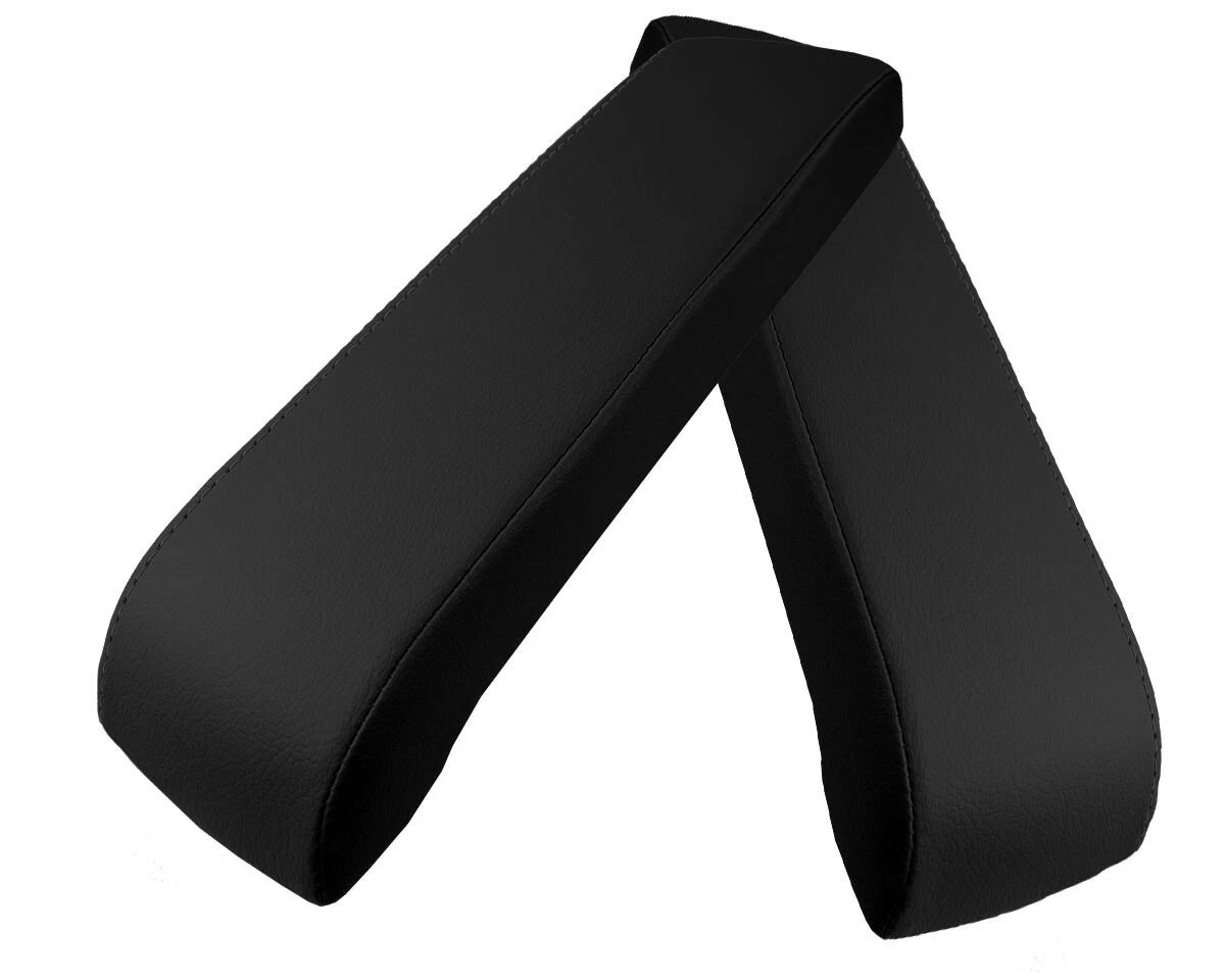 Leather Console Lid Pull Over Cover for Infiniti FX35 (2003–2005) Black