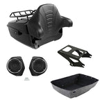 Trunk Rack Backrest Speakers for Harley Electra Glide (2014–2026)