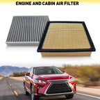 Engine & Cabin Air Filter for Lexus RX350 (2016–2022), RX350L (2018–2022)
