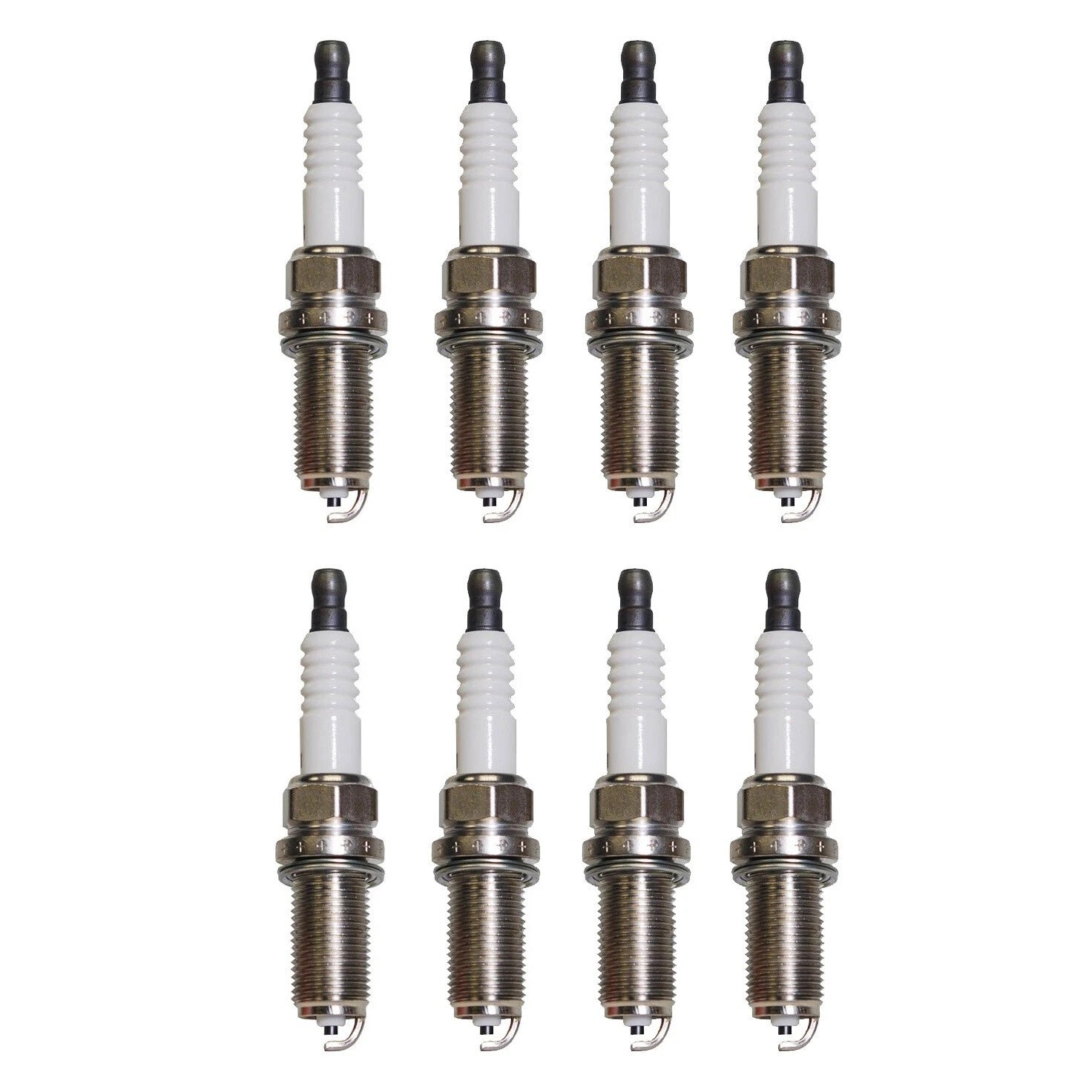 Set of 8 U-Groove Spark Plugs DENSO 6076 for Dodge Nissan Toyota