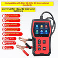 12V 24V Car Battery Tester with LCD Screen for Acid Battery Analysis