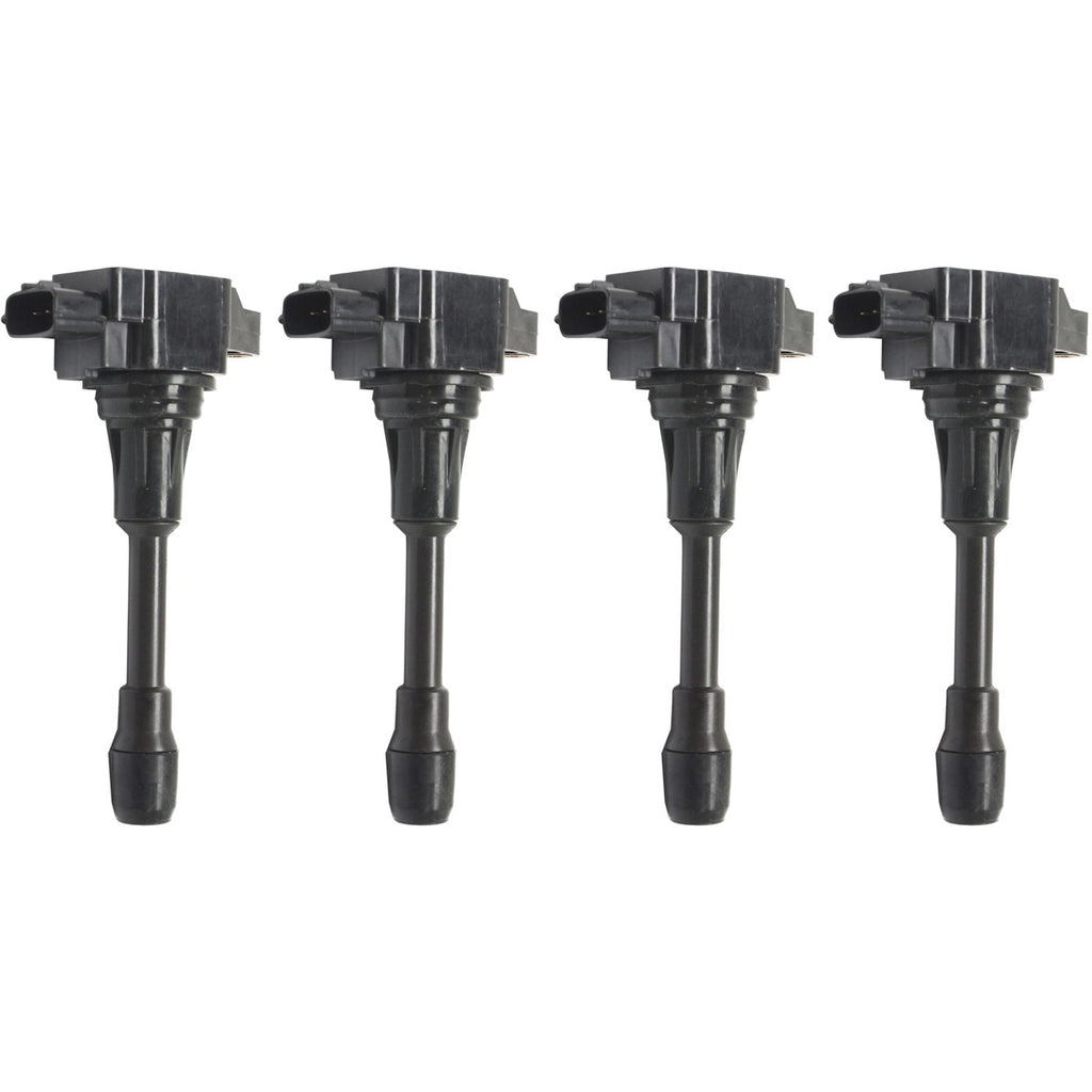 Ignition Coils Set of 4 for Nissan Frontier, Suzuki Equator (2009–2012)