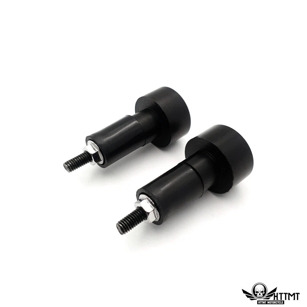 2X Handle Bar End Caps for Motorcycle (22 mm)