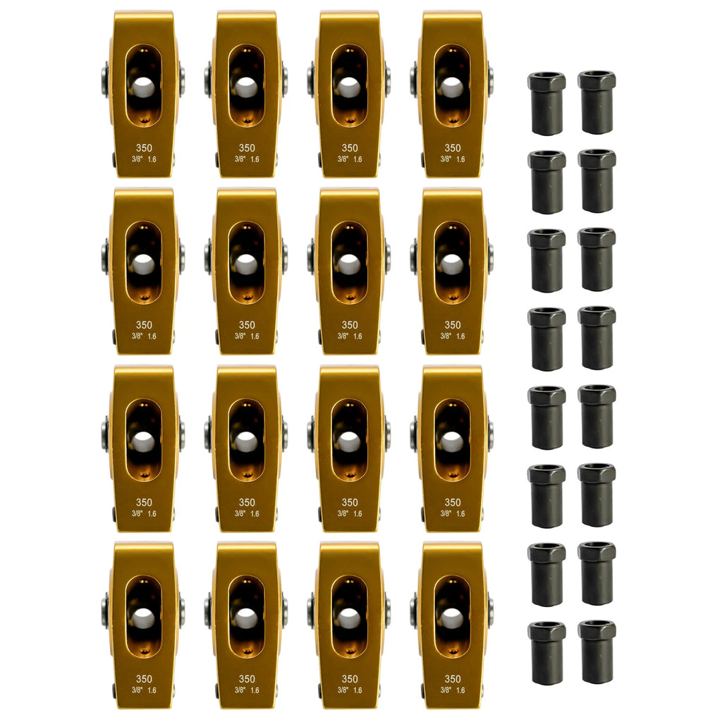 Aluminum Roller Rocker Arms 1.6 Ratio for Chevy Small Block 350 400 (1969–1995)