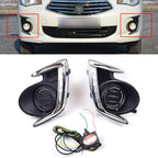 Pair DRL LED Daytime Running Light Lamp for Mitsubishi Attrage/Mirage G4 (2012–2015)