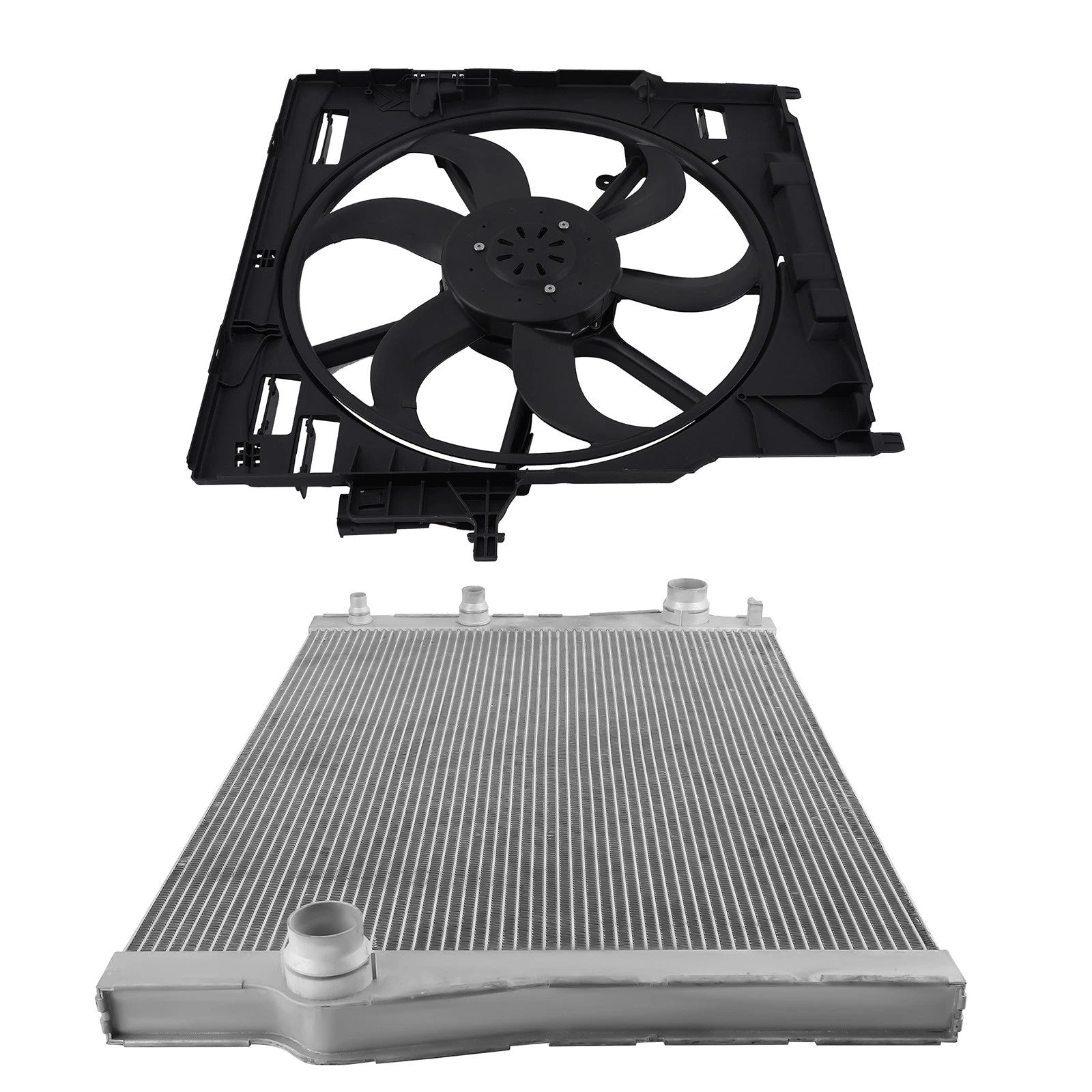 Electric Radiator and Cooling Fan Kit for BMW X5 X6 (2008–2014)