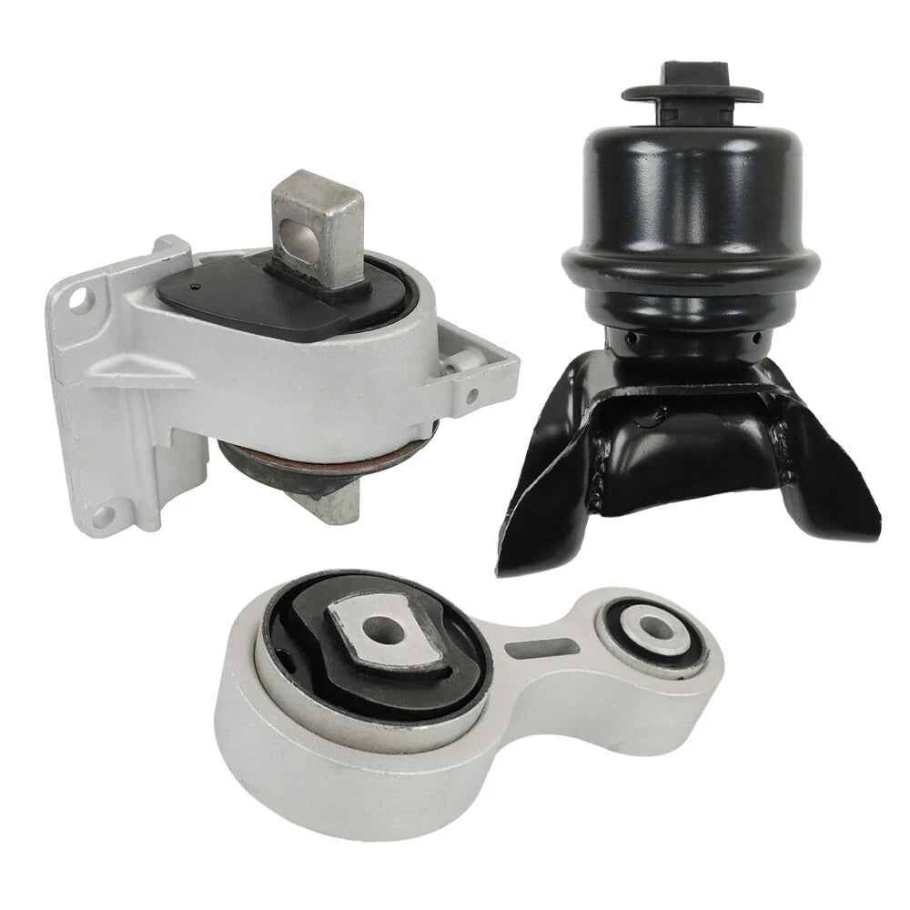 Set of 3 Motor & Trans Mounts for Ford Fusion Mercury Milan (2006–2009)