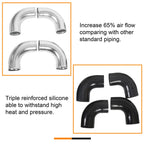 2" Polished Aluminum Intercooler Pipe Kit for Universal (Fits )