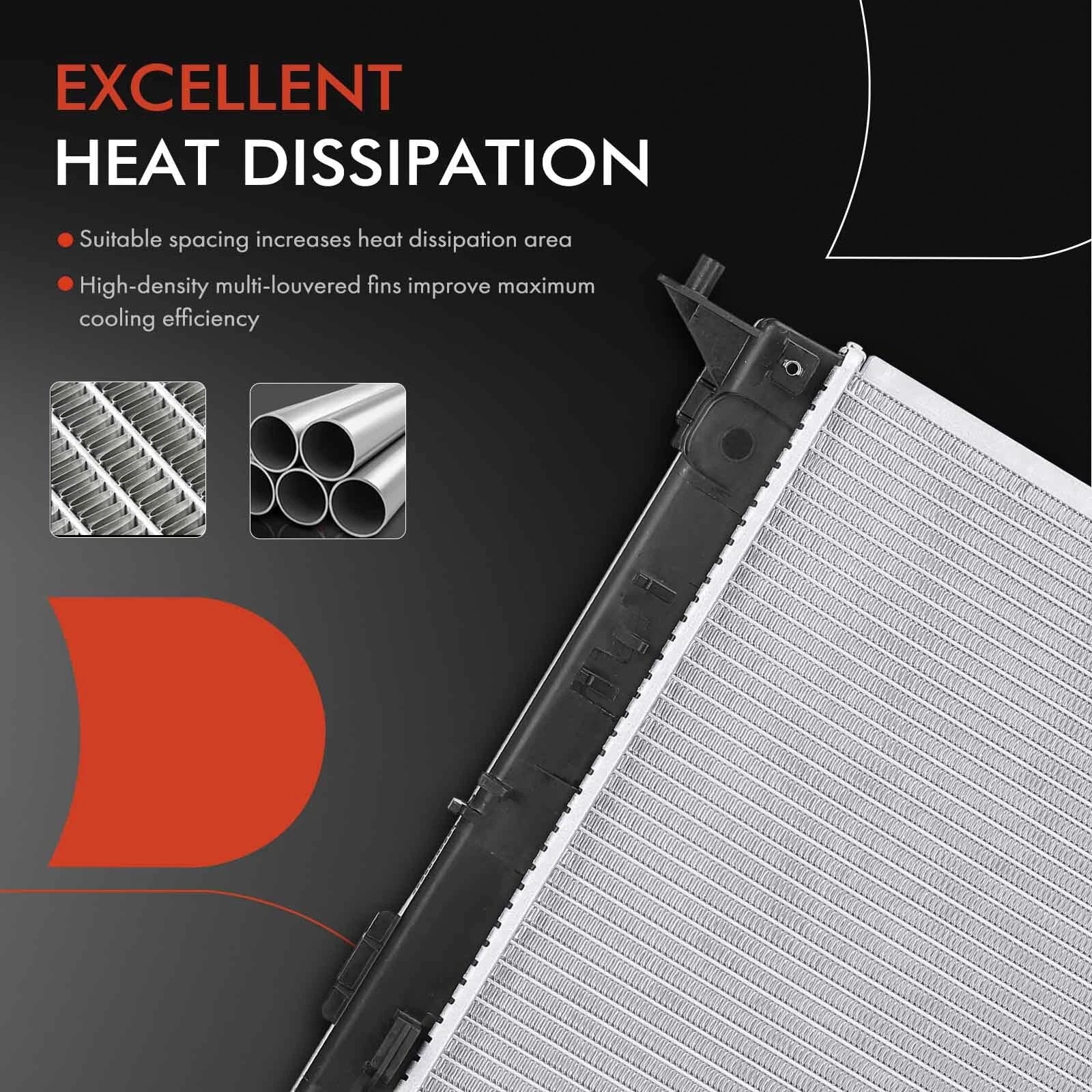 Radiator for Kia Sorento, Hyundai Santa Fe (2019–2020)