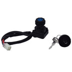 Ignition Key Switch for Suzuki LTA500, LTF500 Vinson (2002–2007)