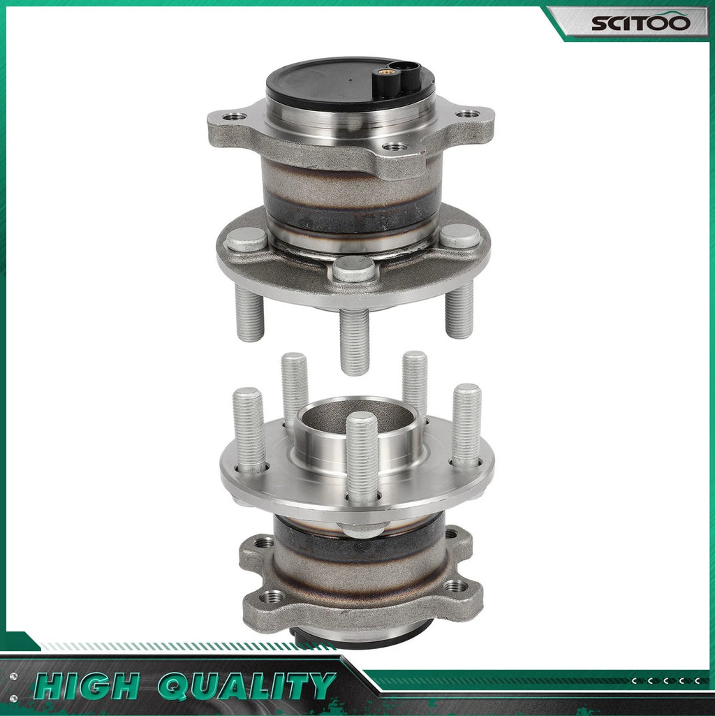 2X Rear Wheel Bearing Hub Assembly 512680 for Ford Transit Connect (2019–2023)
