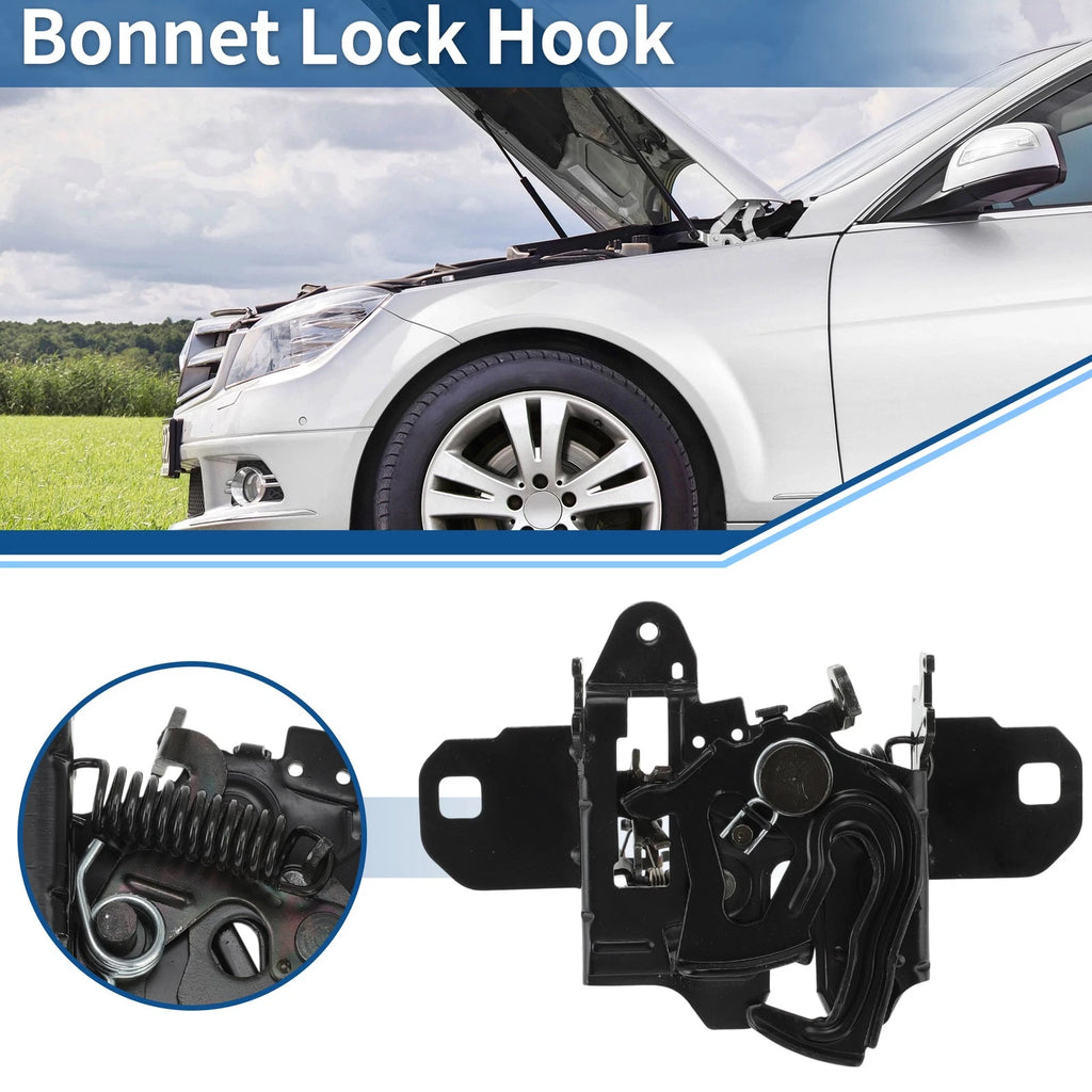 Hood Latch Assembly for Volkswagen Beetle L4 1.9L 2.0L (1998–2005) No. 1C0823509AD
