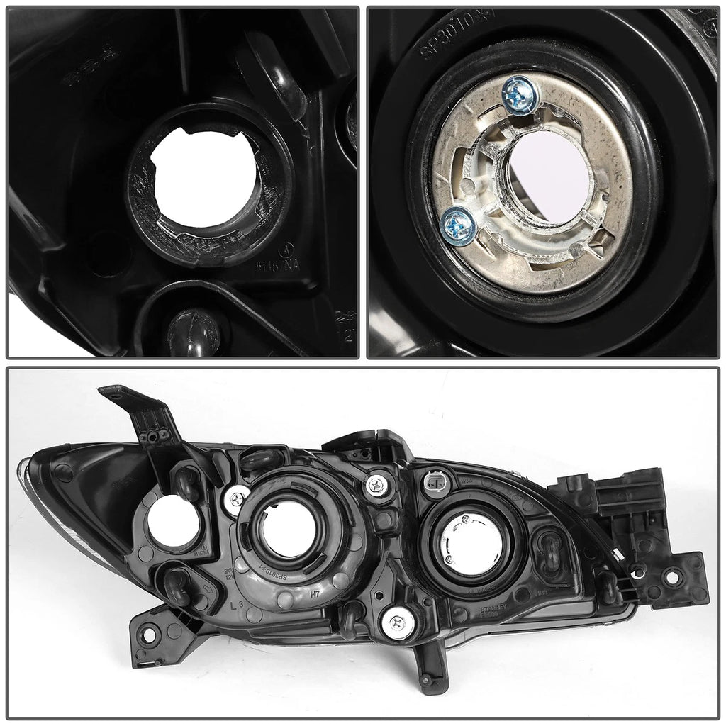 LH Projector Headlight for Mazda 3 Sedan (2004–2009) MA2518108
