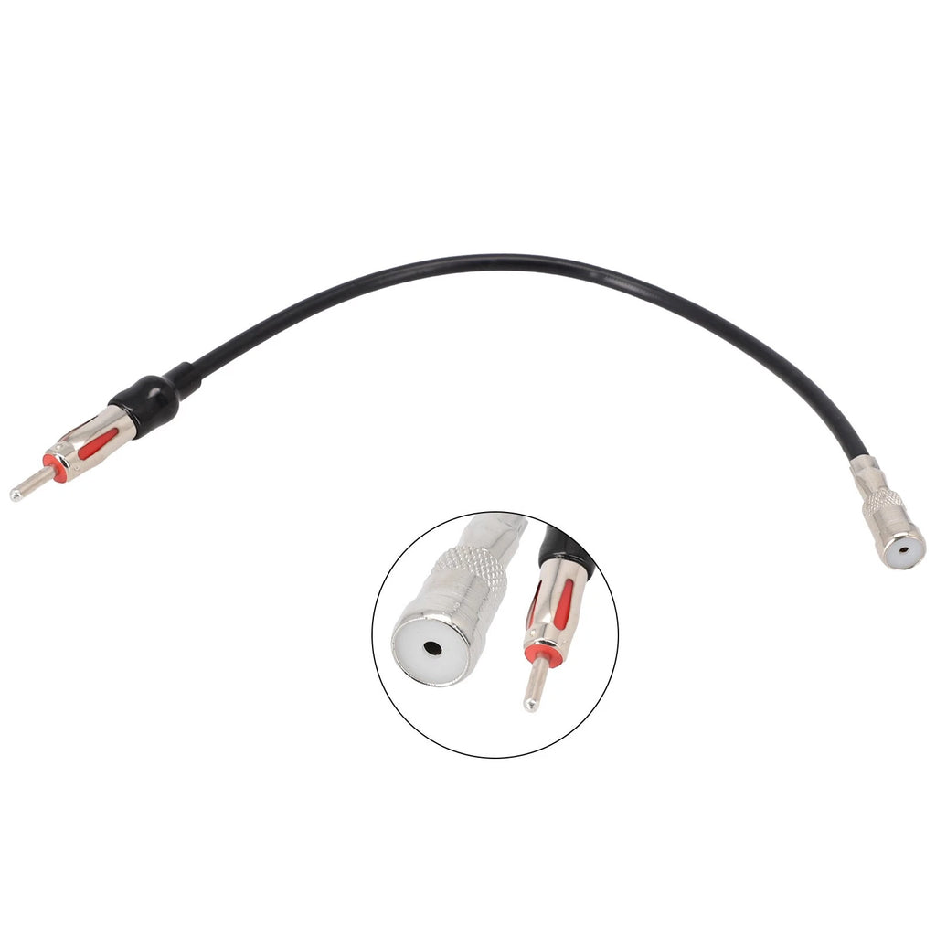 Car Radio Adapter ISO to DIN Cable for FM AM Audio Connector