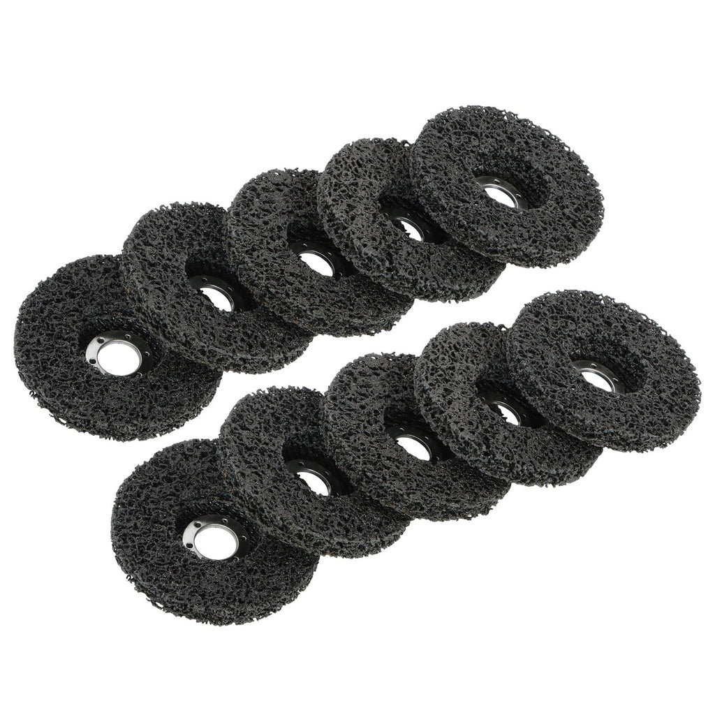 10X 4-1/2" x 7/8" Black Diamond Grinding Discs for Angle Grinder