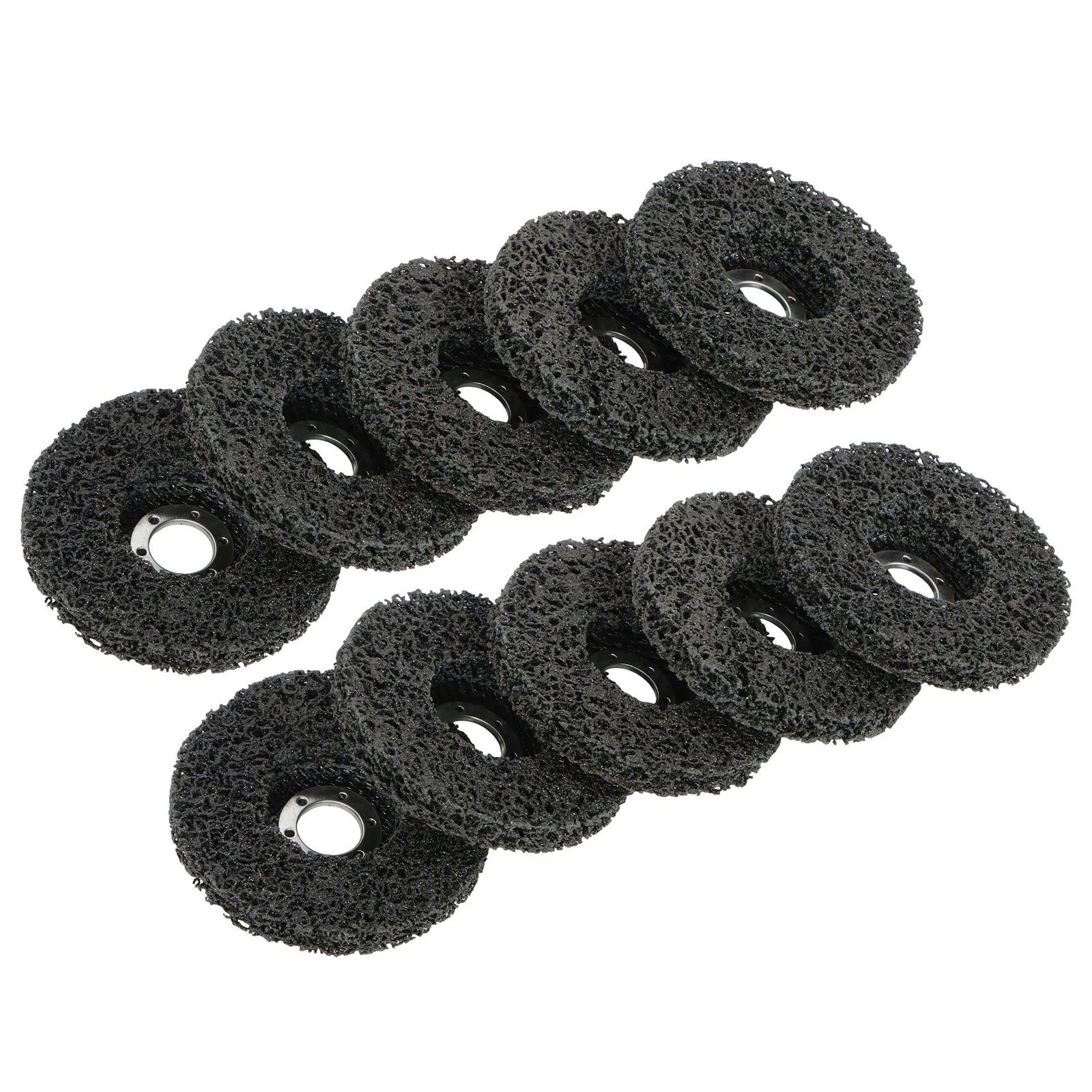 10X 4-1/2" x 7/8" Black Diamond Grinding Discs for Angle Grinder